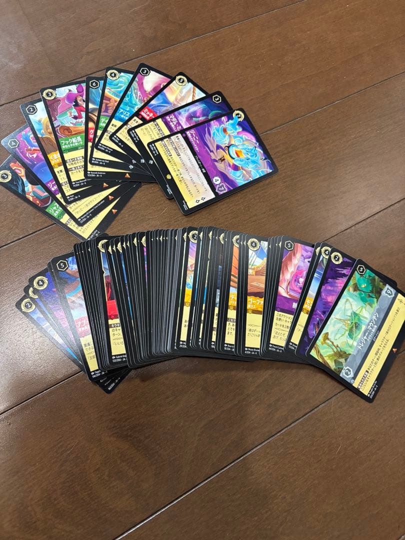 ディズニーロルカナ 大いなるアズライトまとめ売り 7レジェンダリー1SR4R13