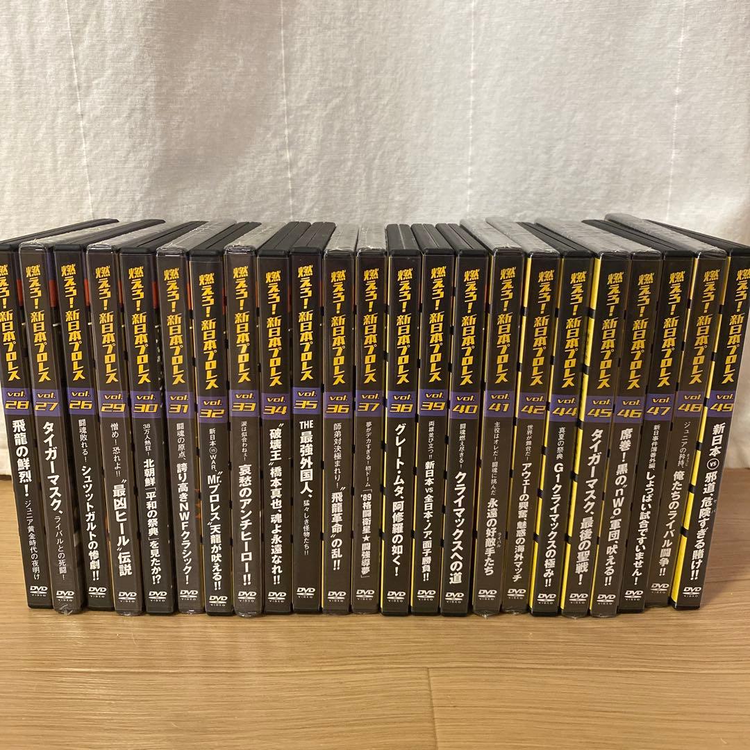 燃えよ新日本プロレス48本セット