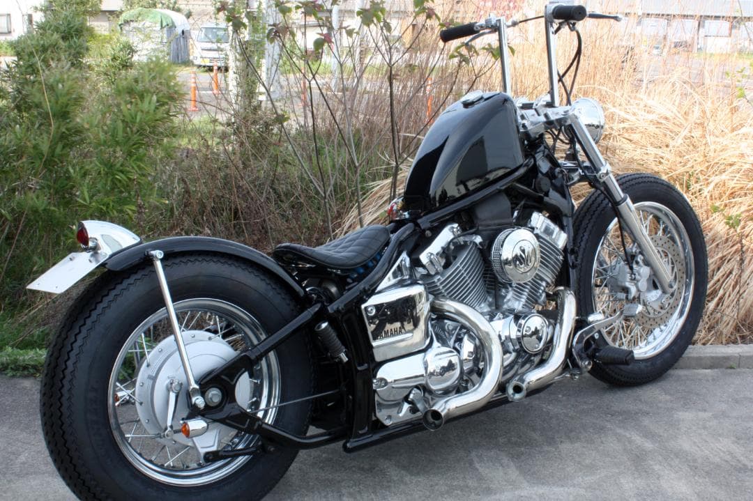 ★-13　未使用新品 ドラッグスター400 スポーツスタータンク　説明書付き