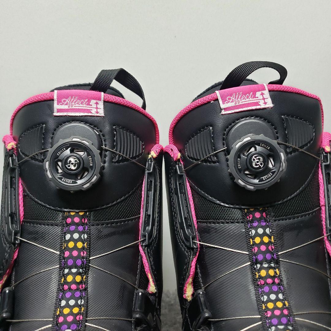 美品 ROUZE ダイアルブーツ 25.5cm レディース　送料無料