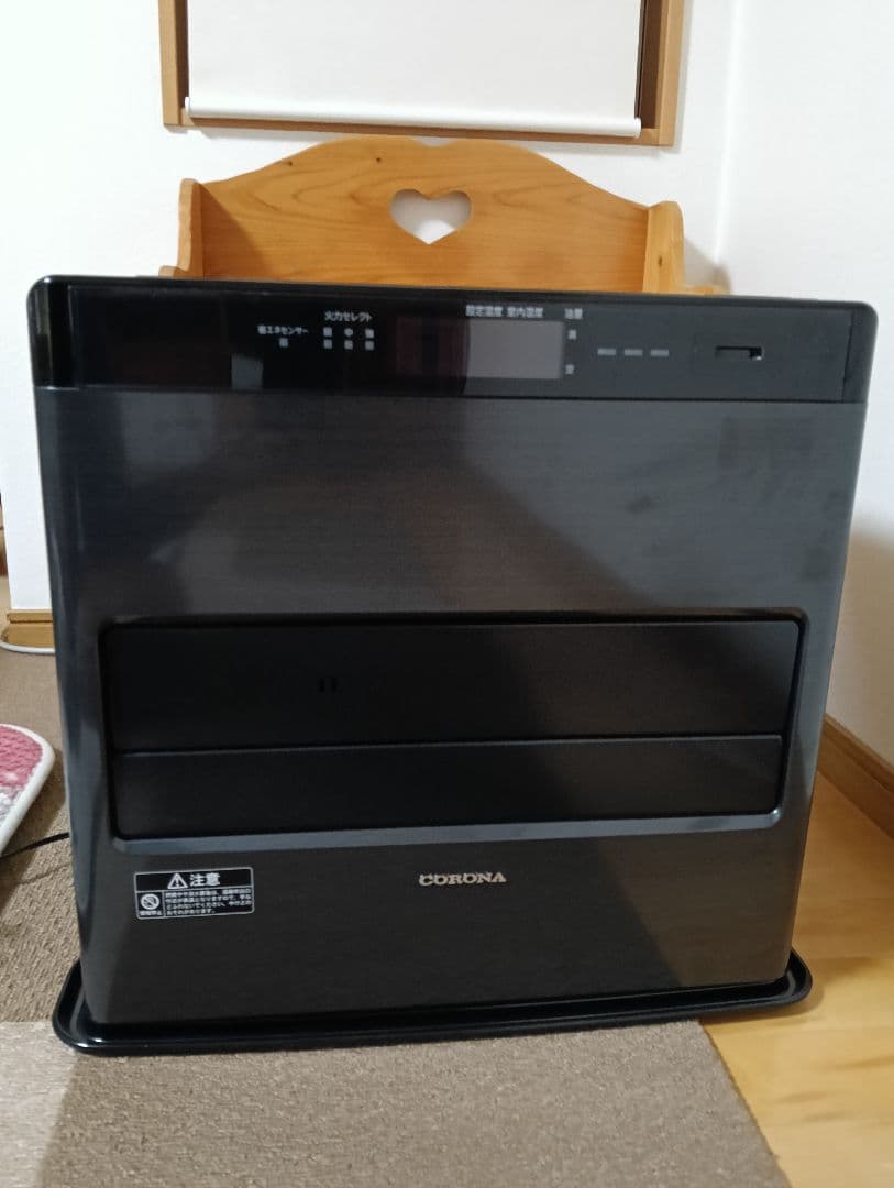CORONA FH-WZ5722 ブラック 石油ファンヒーター 2022年製