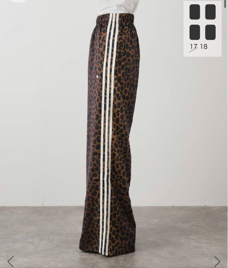 【新品】Spick and Span adidas レオパード パンツ