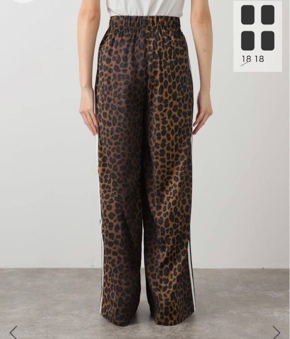 【新品】Spick and Span adidas レオパード パンツ