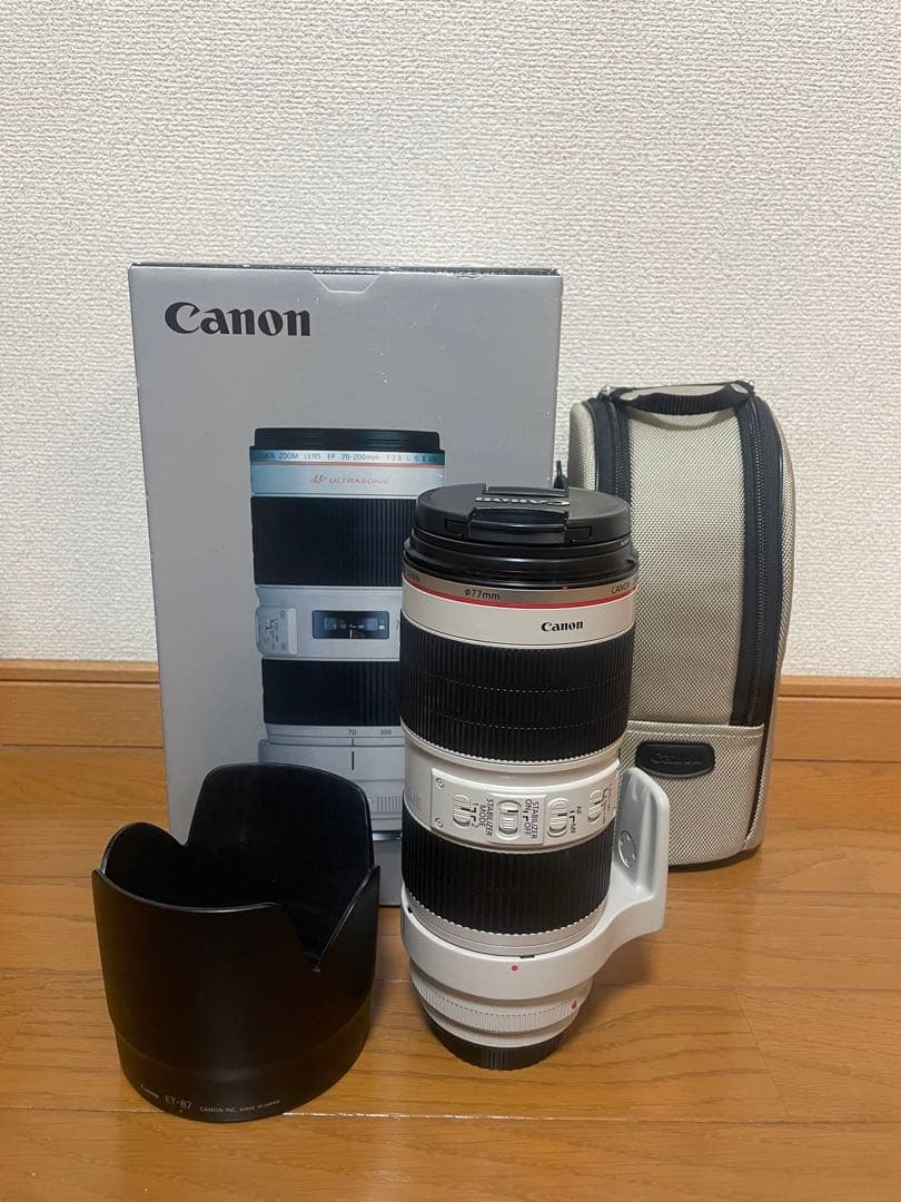 レンズ(ズーム) canon EF70-200mm F2.8L IS II USM