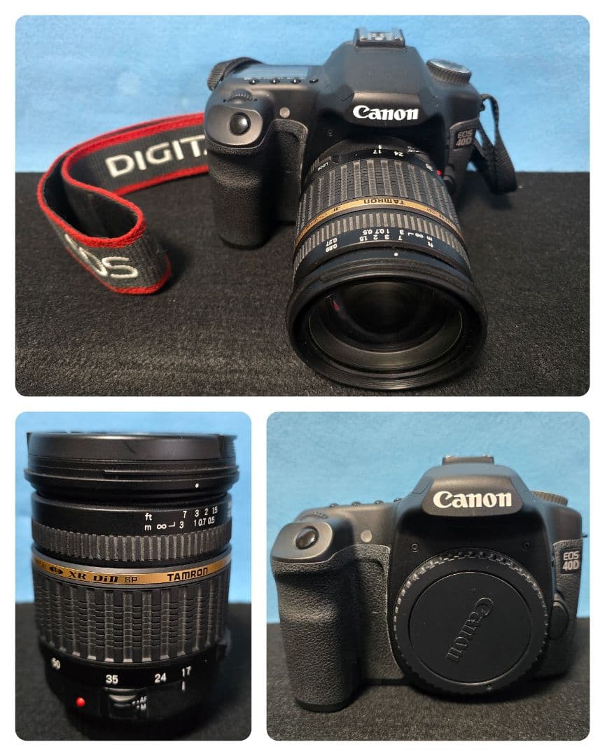 Canon EOS 40D デジタル一眼レフ　Tamron 17-50mmレンズ