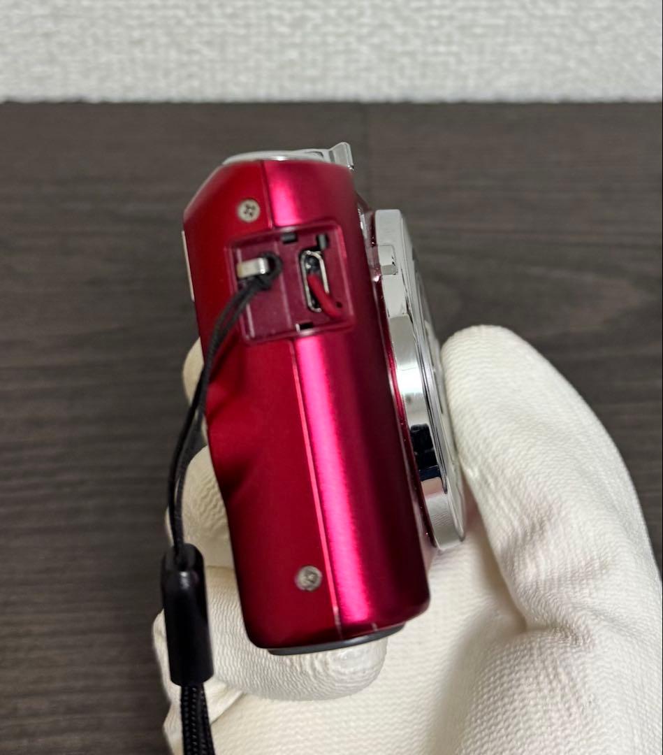 CASIO EXILIM EX-ZS240 レッド コンパクトデジタルカメラ