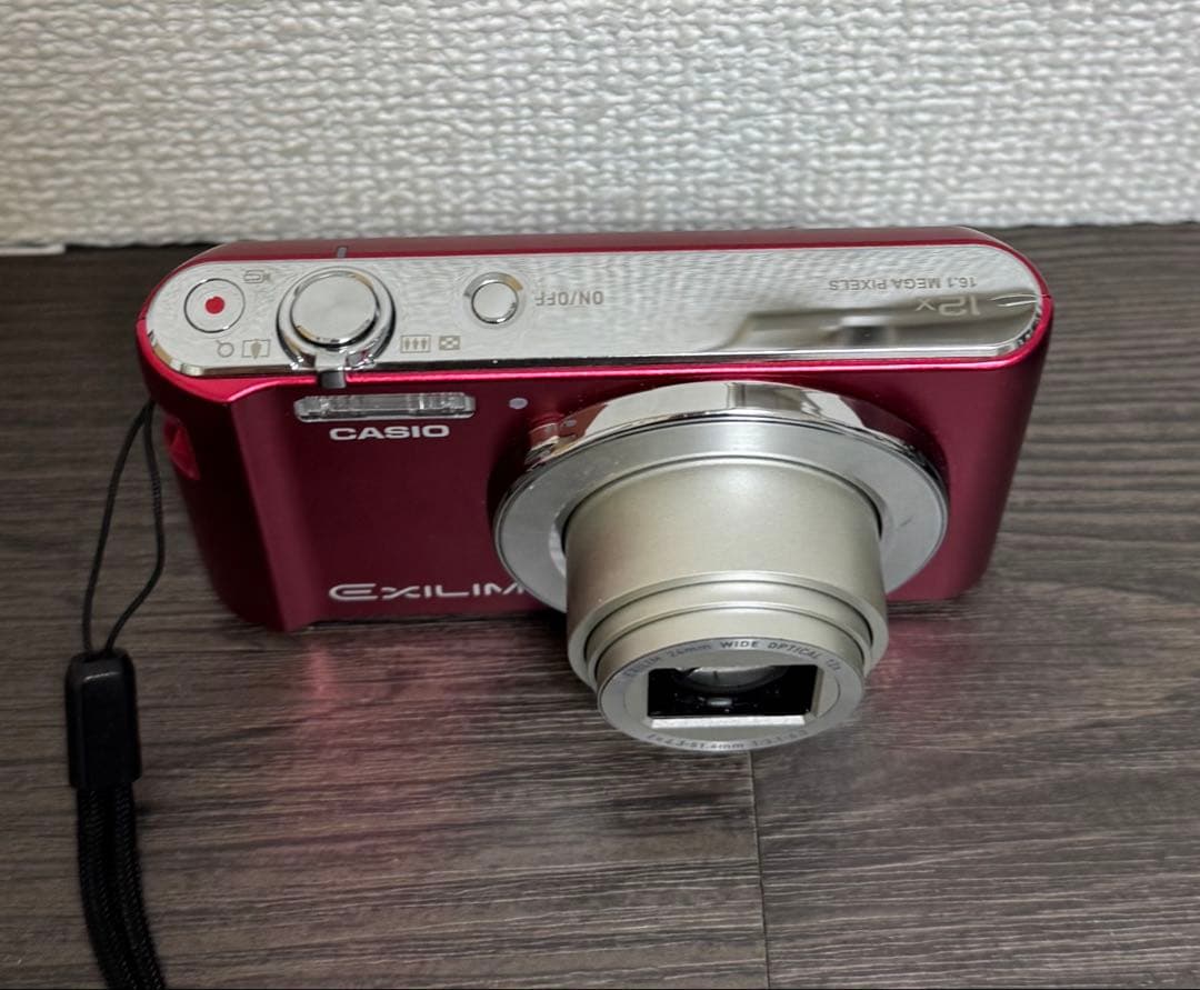 CASIO EXILIM EX-ZS240 レッド コンパクトデジタルカメラ