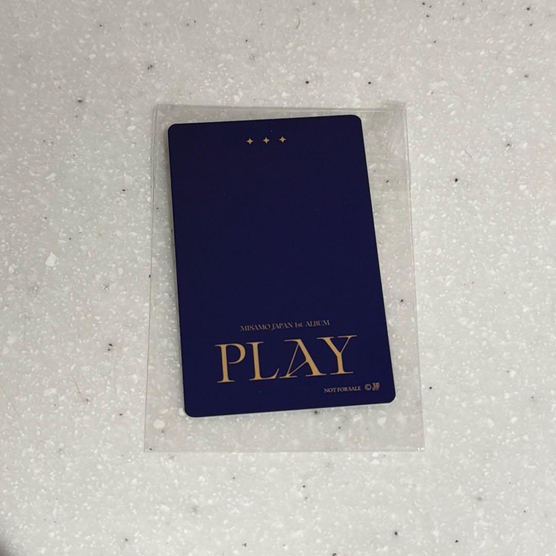 TWICE MISAMO リスニングパーティ 入場特典トレカ ミナちゃん