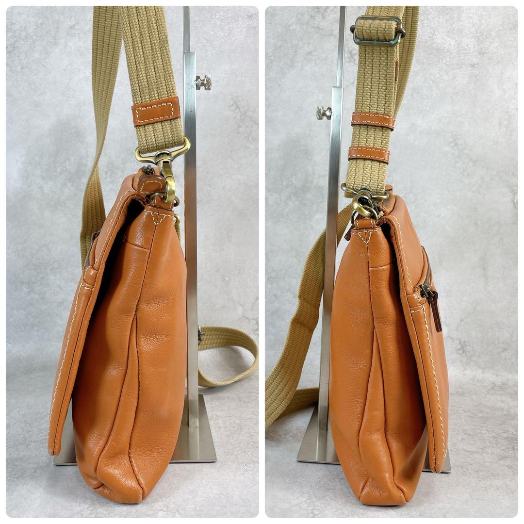 土屋鞄製造所　ツチヤカバン　ショルダーバッグ　フラップバッグ　レザー　鞄