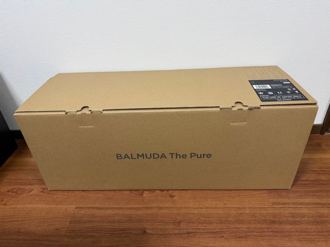 【未使用品】BALMUDA The Pure空気清浄機 A01A-WH ホワイト