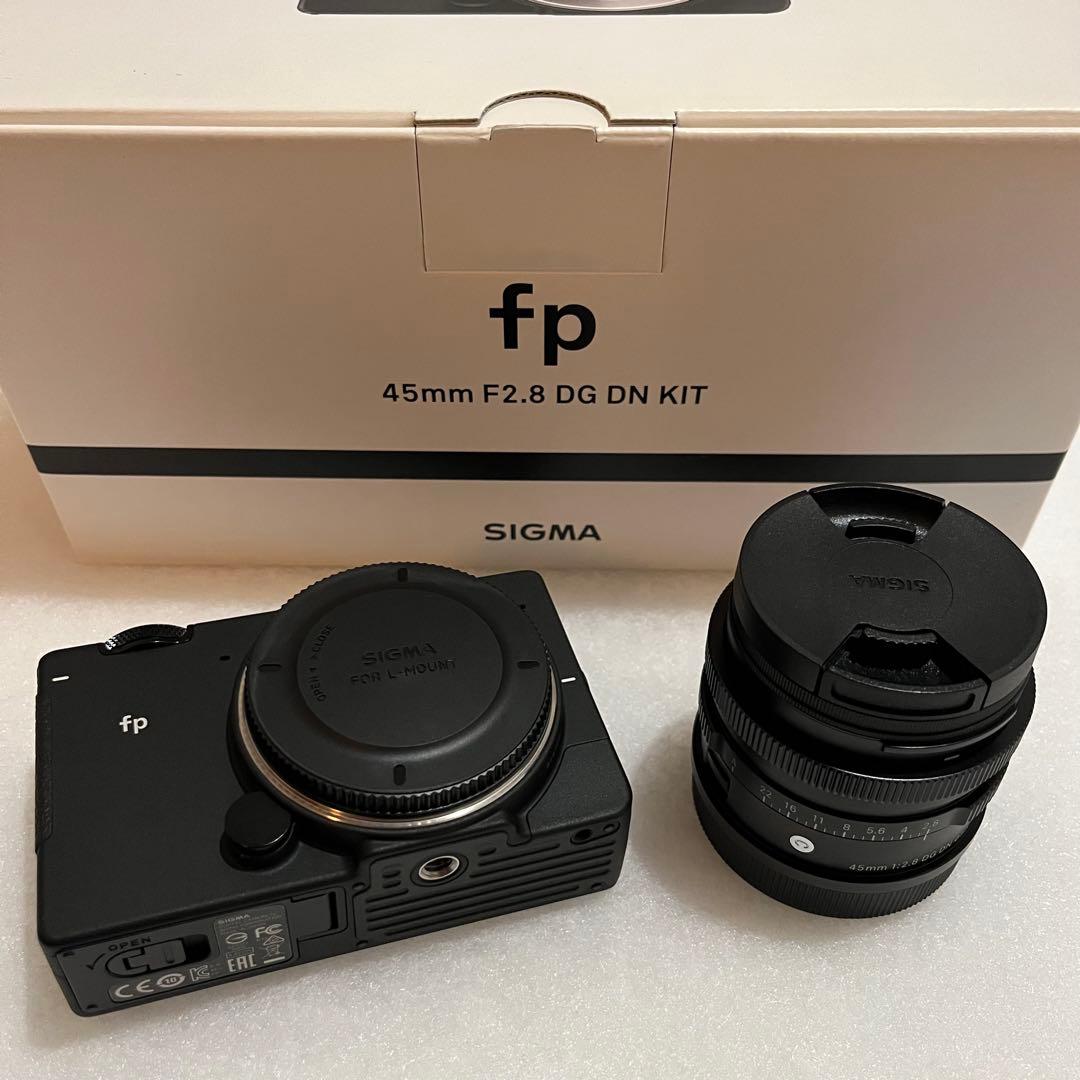 SIGMA fp 45mm F2.8 DG DN KIT フィルター付き