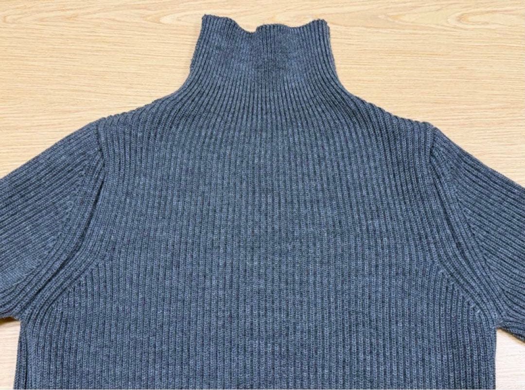 ANDERSEN-ANDERSEN タートルネックニット 5G グレー