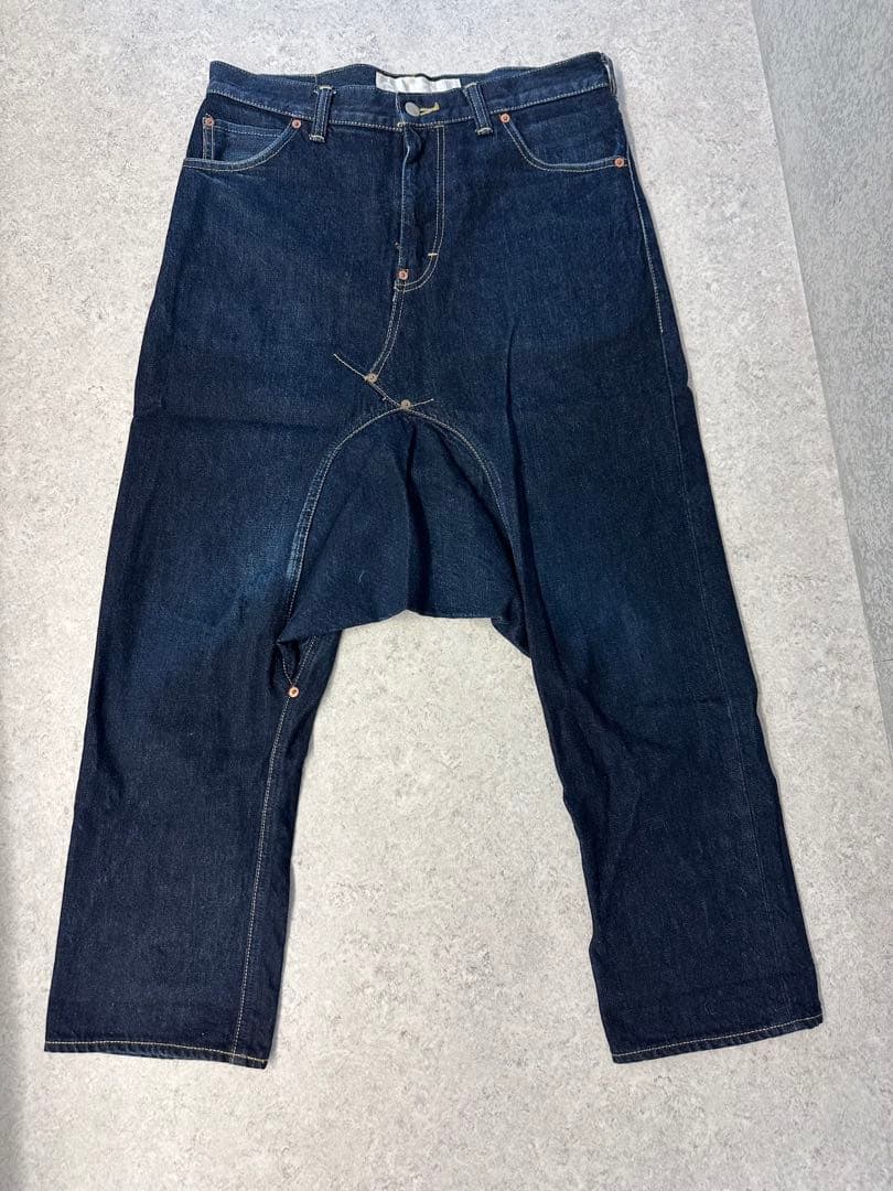 GANRYU デニム サルエル 赤耳 M コムデギャルソン