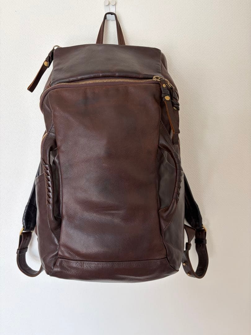 コーネリアンタウラス タートルリュック　ダークブラウン　定価12万