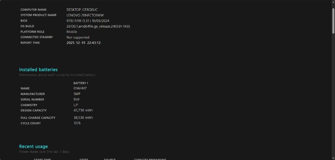 ThinkPad Windowsノート本体