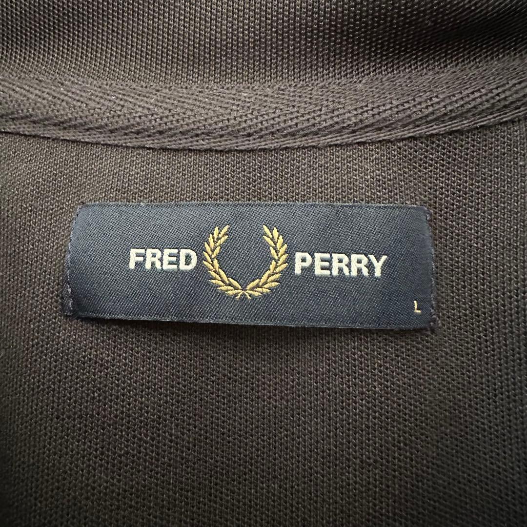 フレッドペリー　トラックジャケット　ネイビー　Lサイズ