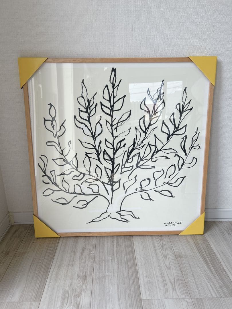 IDDE アンリマティス　低木　アートポスター