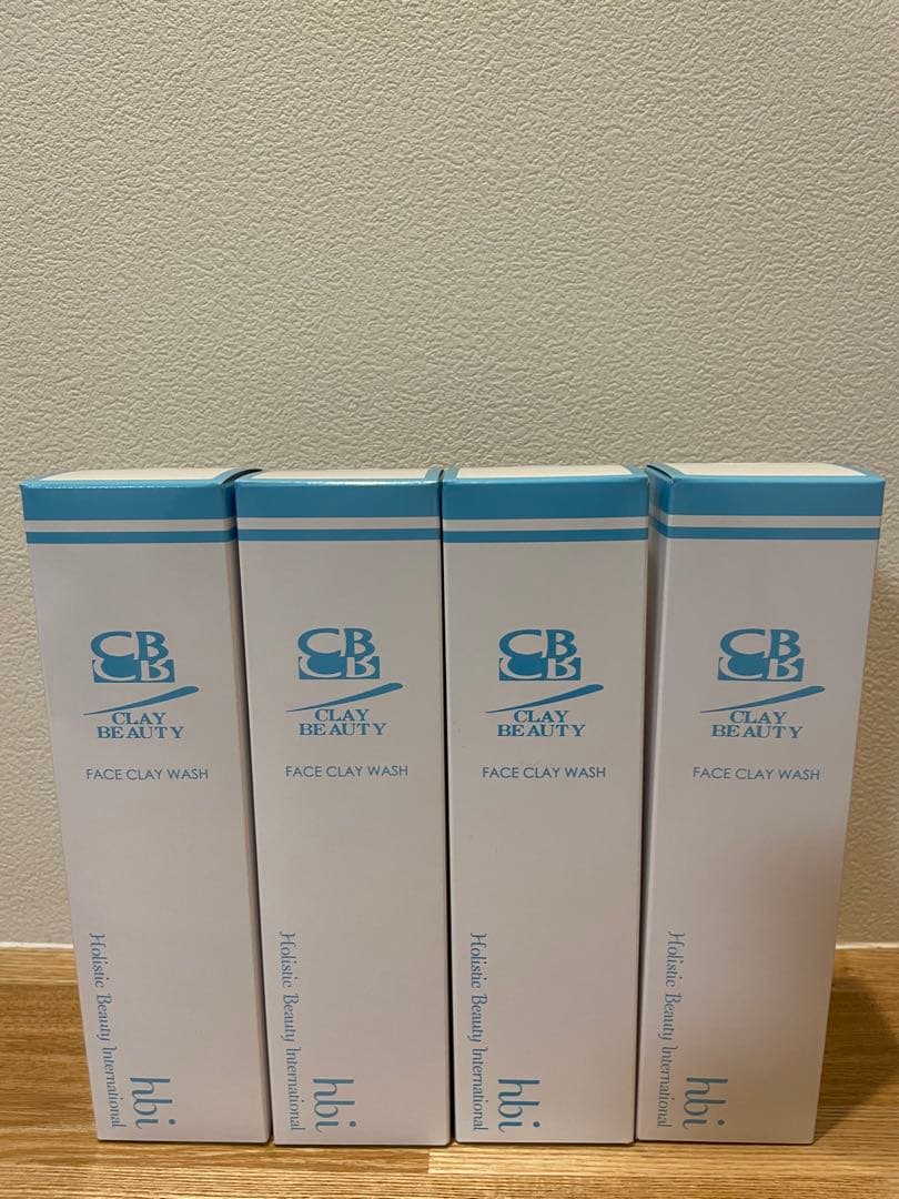 クレイビューティー　フェイスクレイウォッシュ　4本