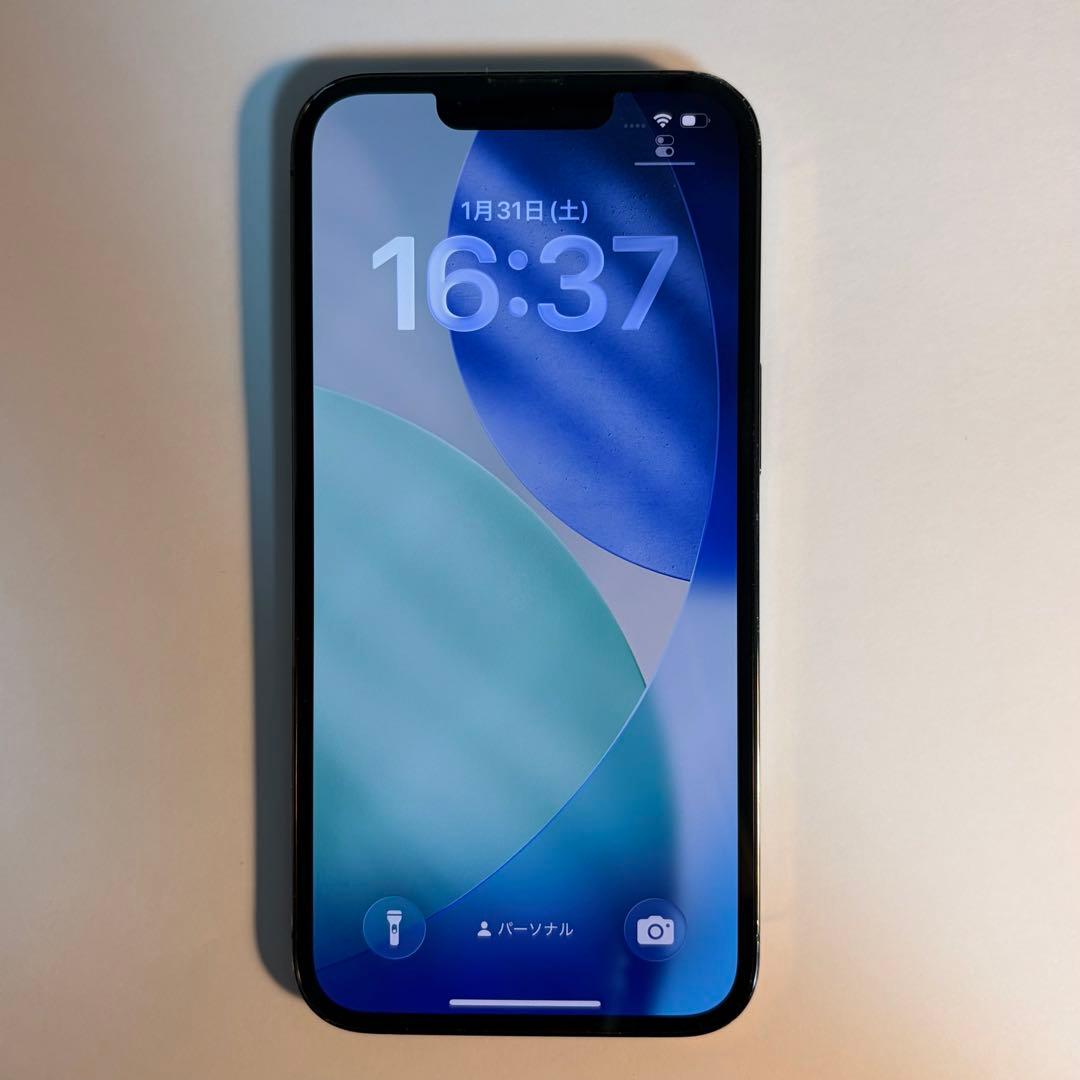 iPhone 13 Pro 128GB グラファイト 本体のみ 傷あり