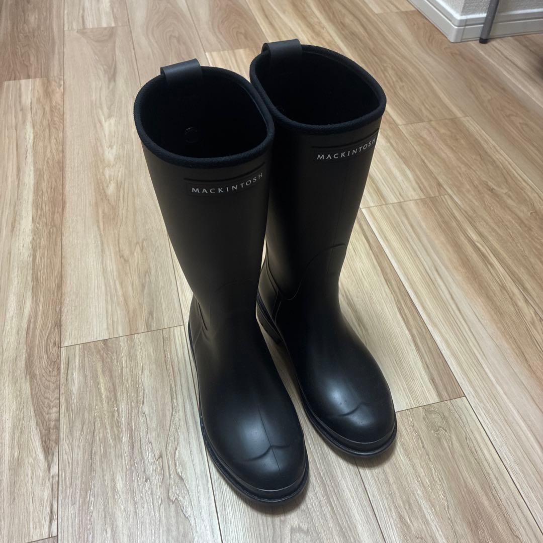 美品！MACKINTOSH ブラック　ロングブーツ
