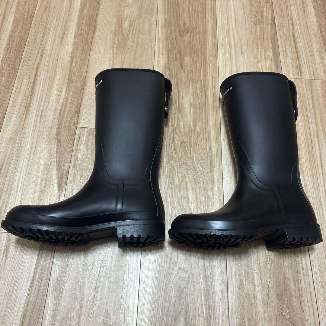 美品！MACKINTOSH ブラック　ロングブーツ