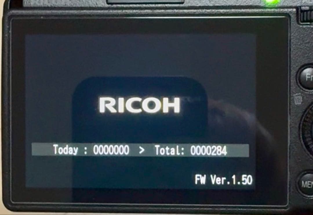 RICOH GRⅢx ショット数284枚