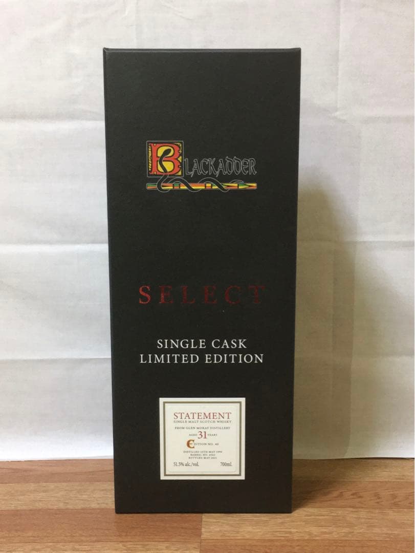 ブラックアダー ステートメント グレンマレイ31年1990 バーボンバレル