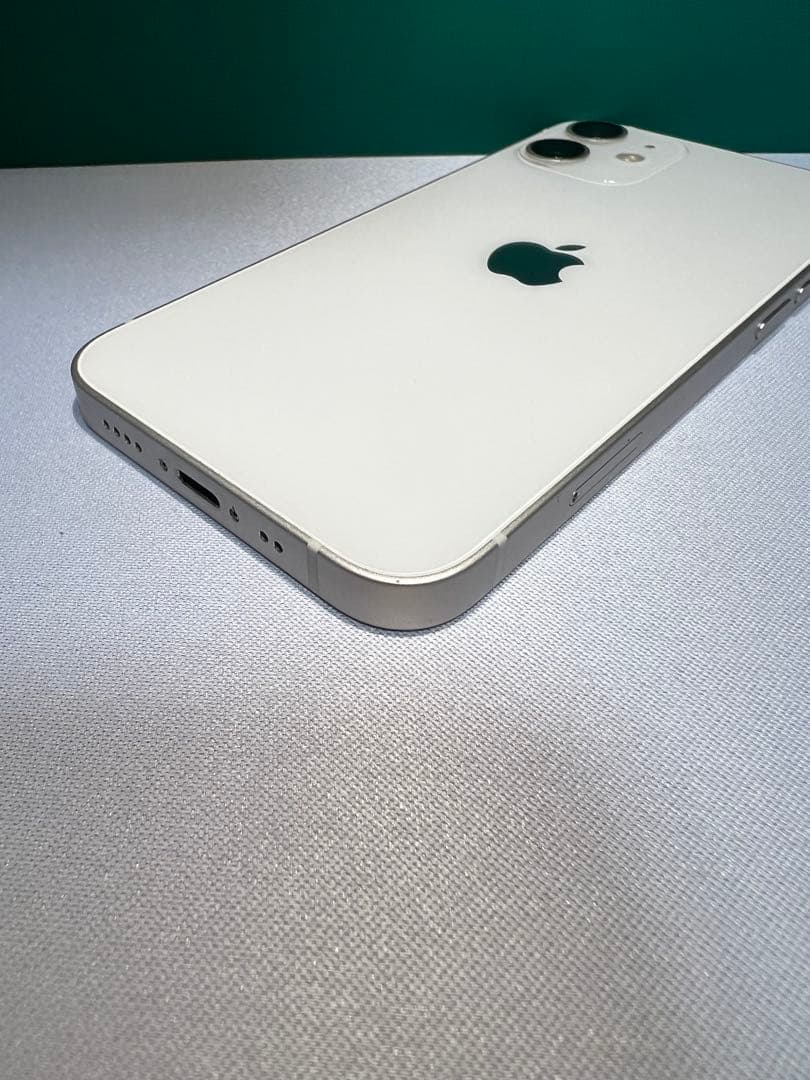 iPhone 12 mini SIM解済 64GBホワイト バッテリー83%