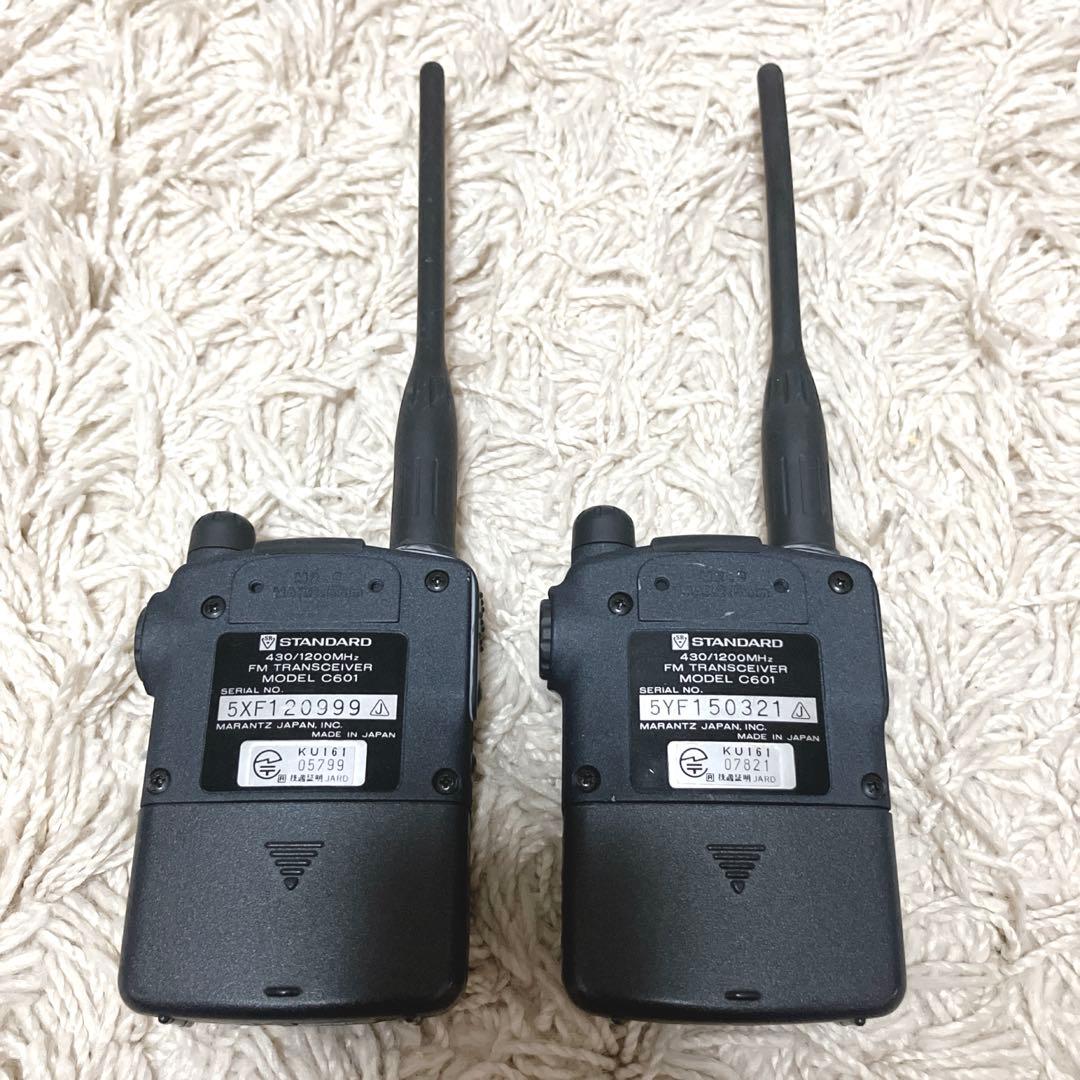【極希少】STANDARD C601 WBANDER トランシーバー