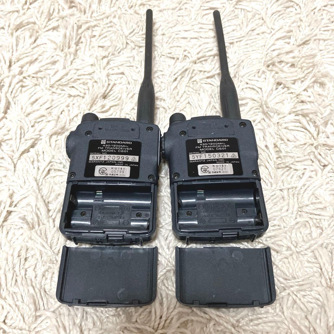 【極希少】STANDARD C601 WBANDER トランシーバー