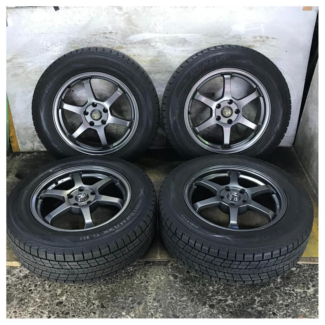 専用47 DUNLOP 225/65R17 9分目 スタッドレス