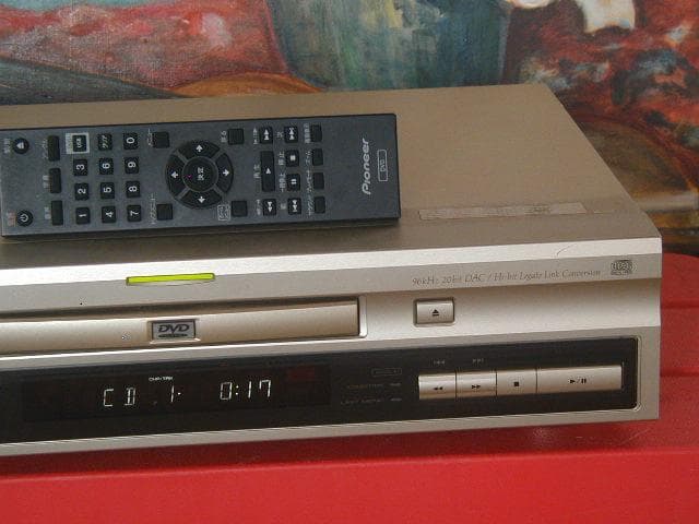★PIONEER パイオニア　DV-7　ＤＶＤ／ＣＤプレーヤー　動作良好。