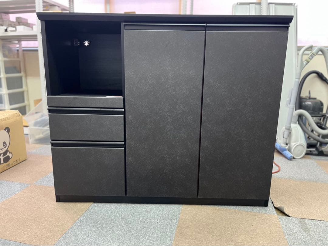 新生活に〜食器棚　ダークブラウン