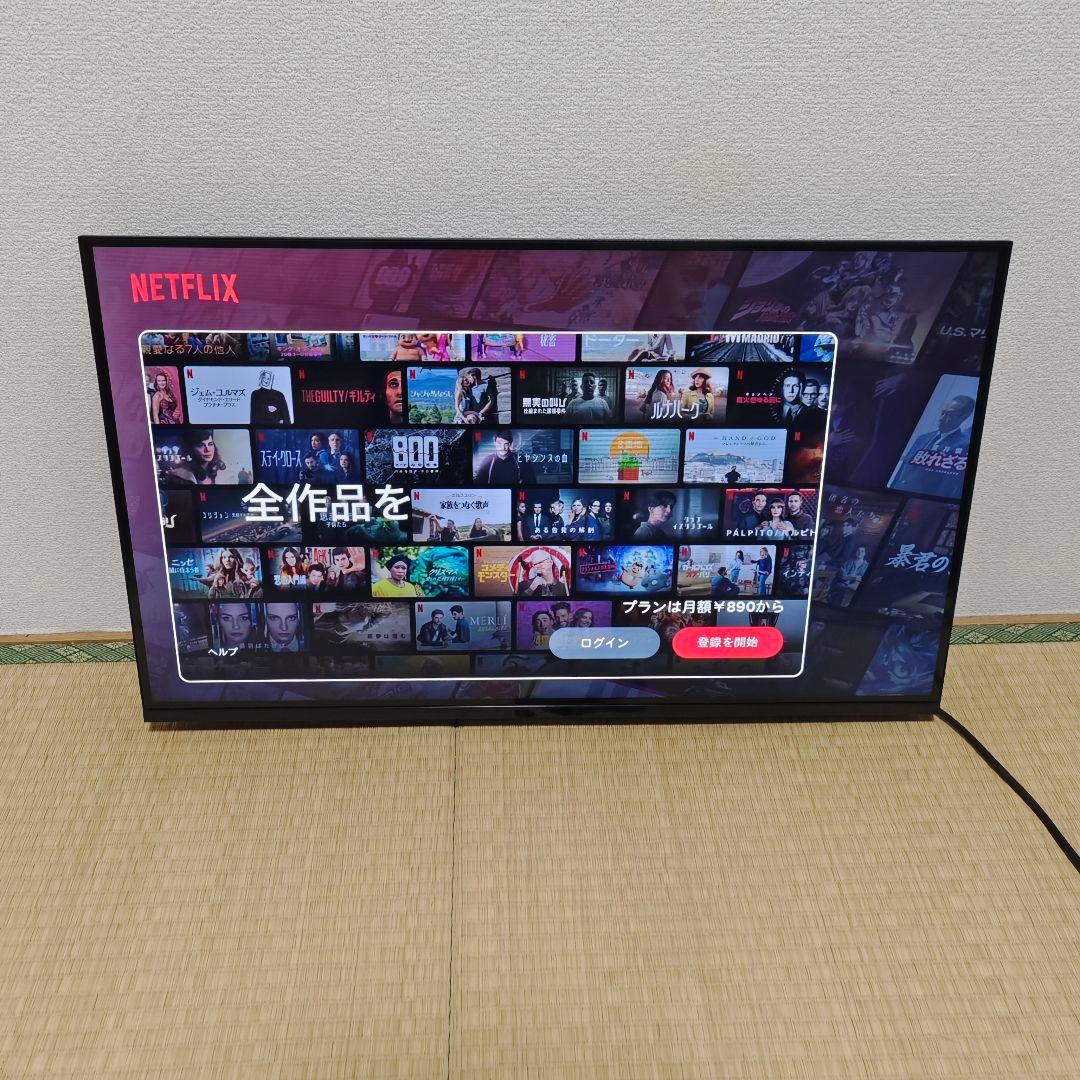 スマートテレビ 32型液晶テレビ 2024年製/リモコン、元スタンド付き✨新品近