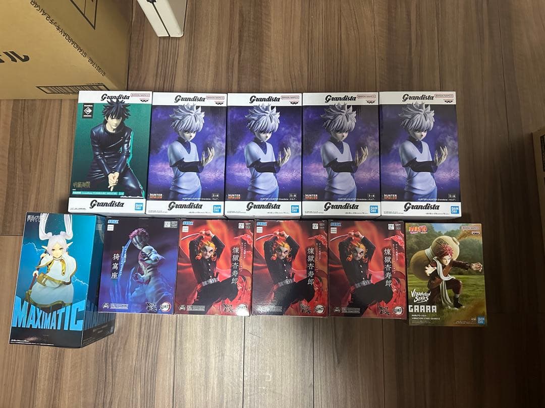 アニメフィギュアセット　11体　鬼滅の刃　ハンターハンター