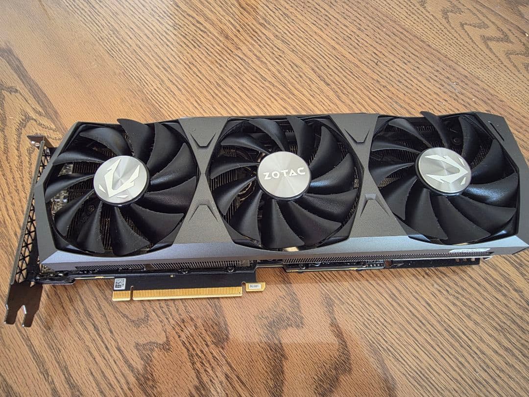 ZOTAC RTX 3080 10GB　（Soulful)