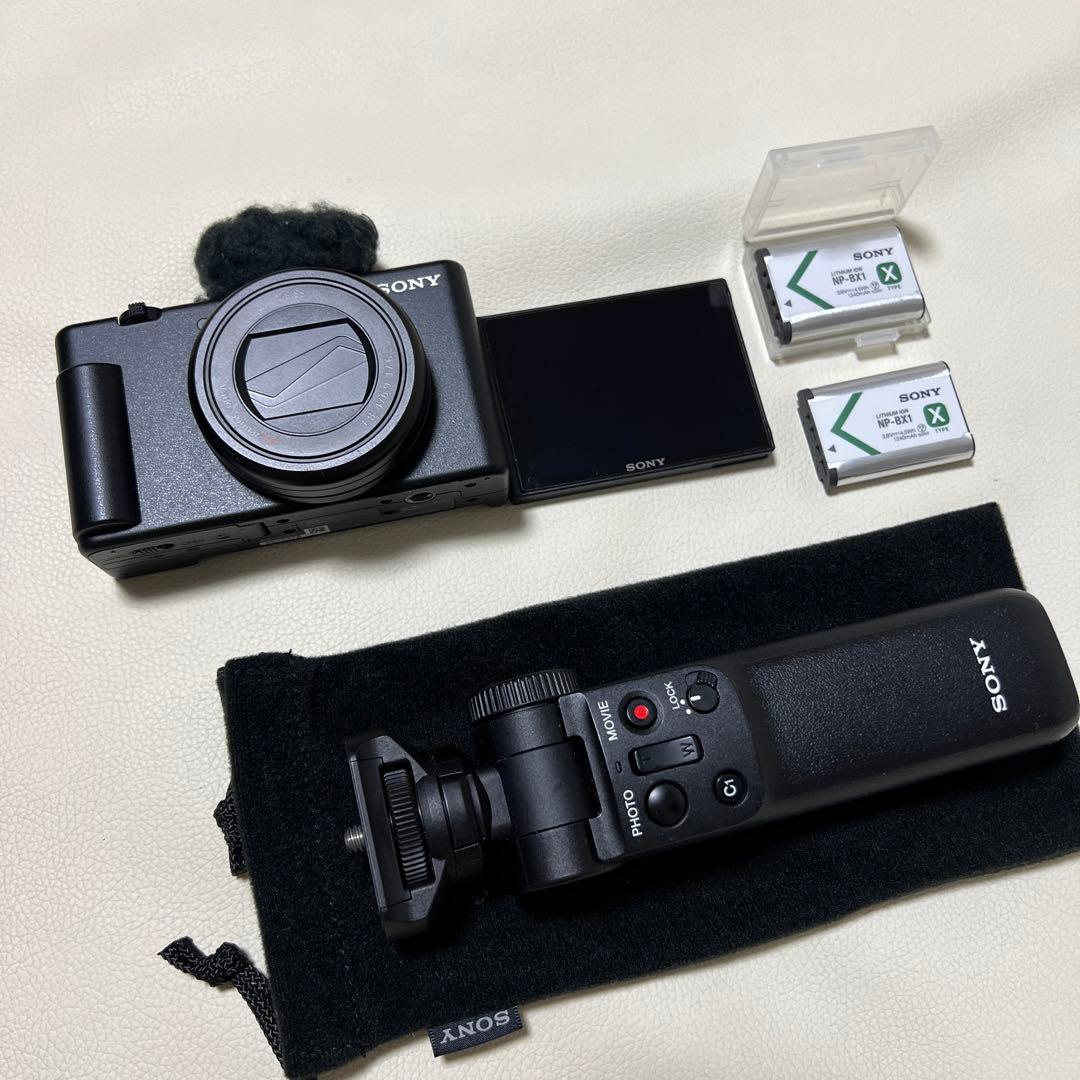 SONY VLOGCAM ZV-1II シューティンググリップ、ハードケース付