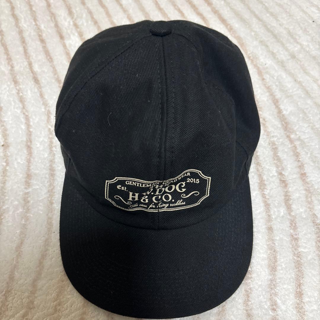 H.W. DOG & CO. ブラックキャップ サイズ38