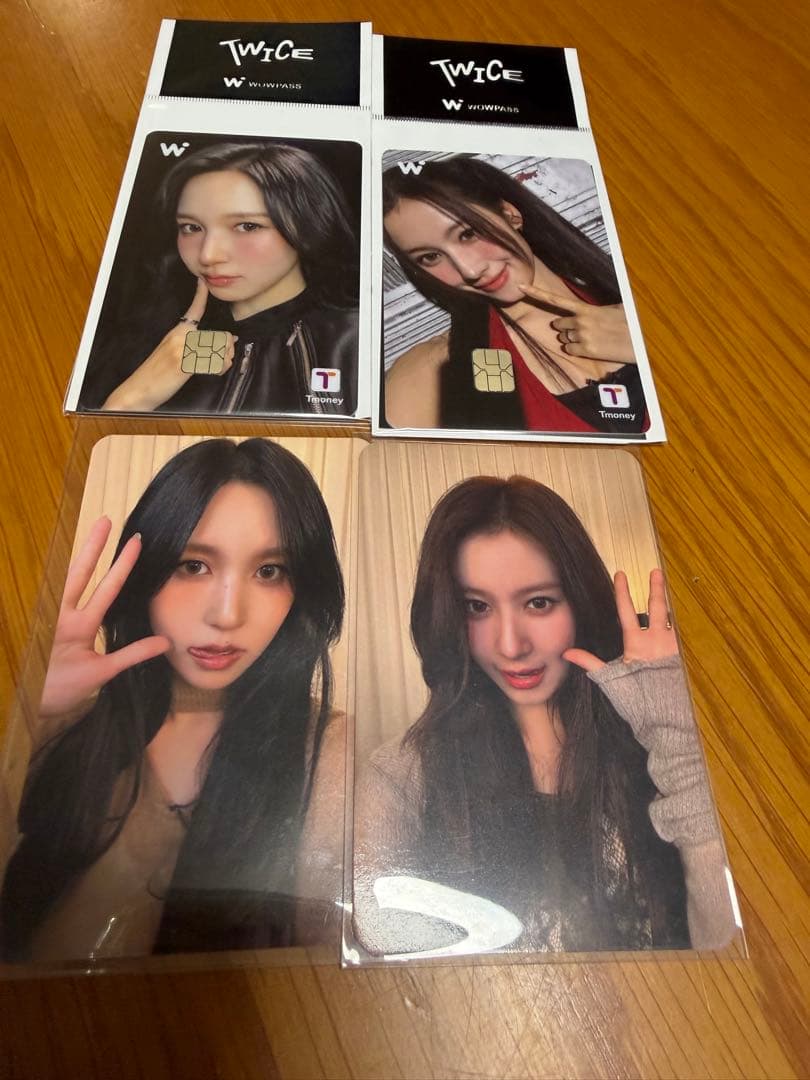 twice wowpass サナ、ミナ新品未開封 特典　トレカ