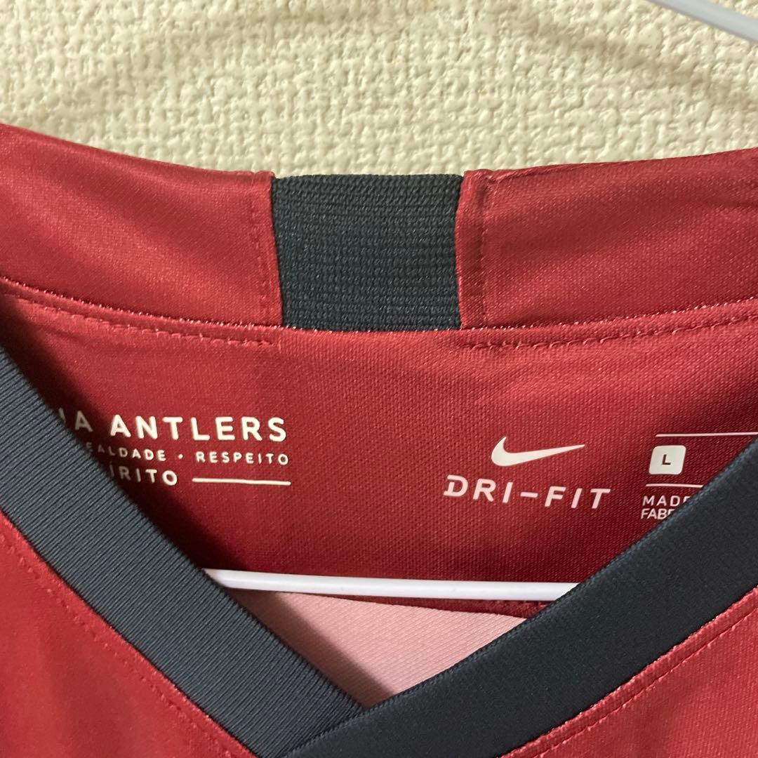 内田篤人選手メモリアルユニフォーム　Lサイズ　鹿島アントラーズ