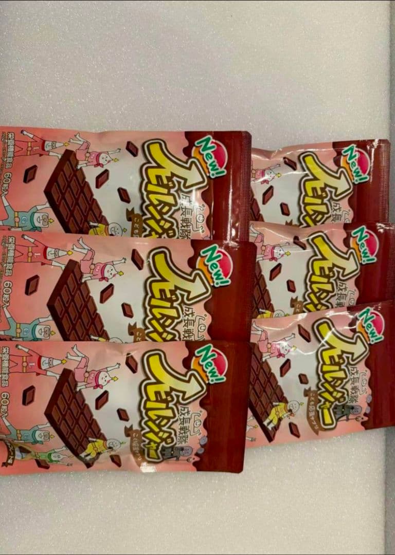 成長戦隊ノビルンジャーチョコレート味 ×6袋