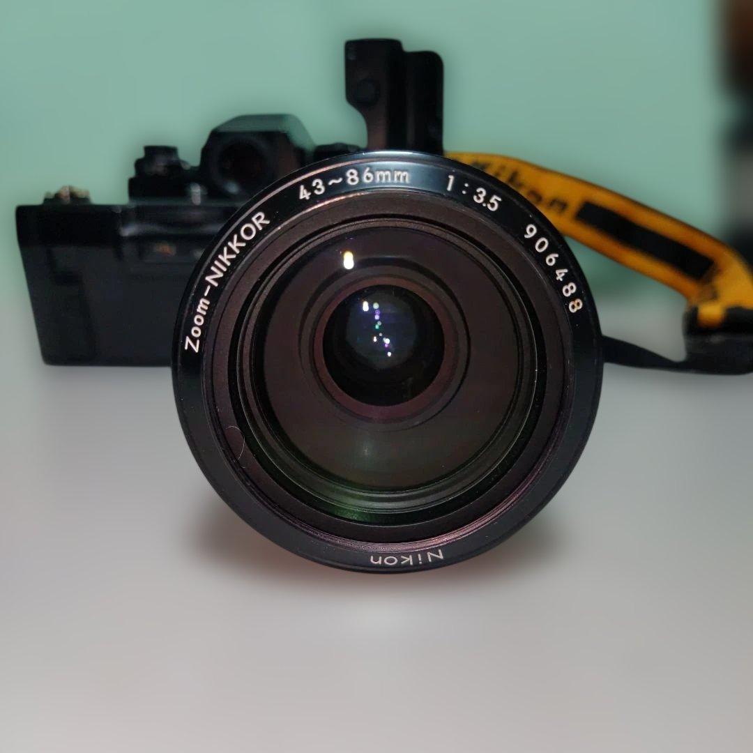 Nikon F３　モータードライブ　Zoom-NIKKOR 43~86mm