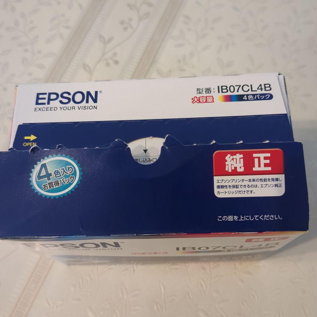 EPSON IB07CL4B 4色インクカートリッジ