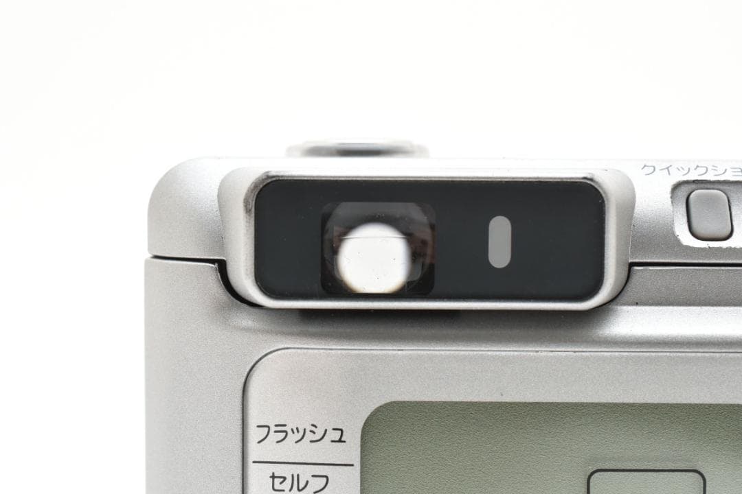 美品 FUJIFILM Silvi F2.8 シルバー コンパクトフィルムカメラ