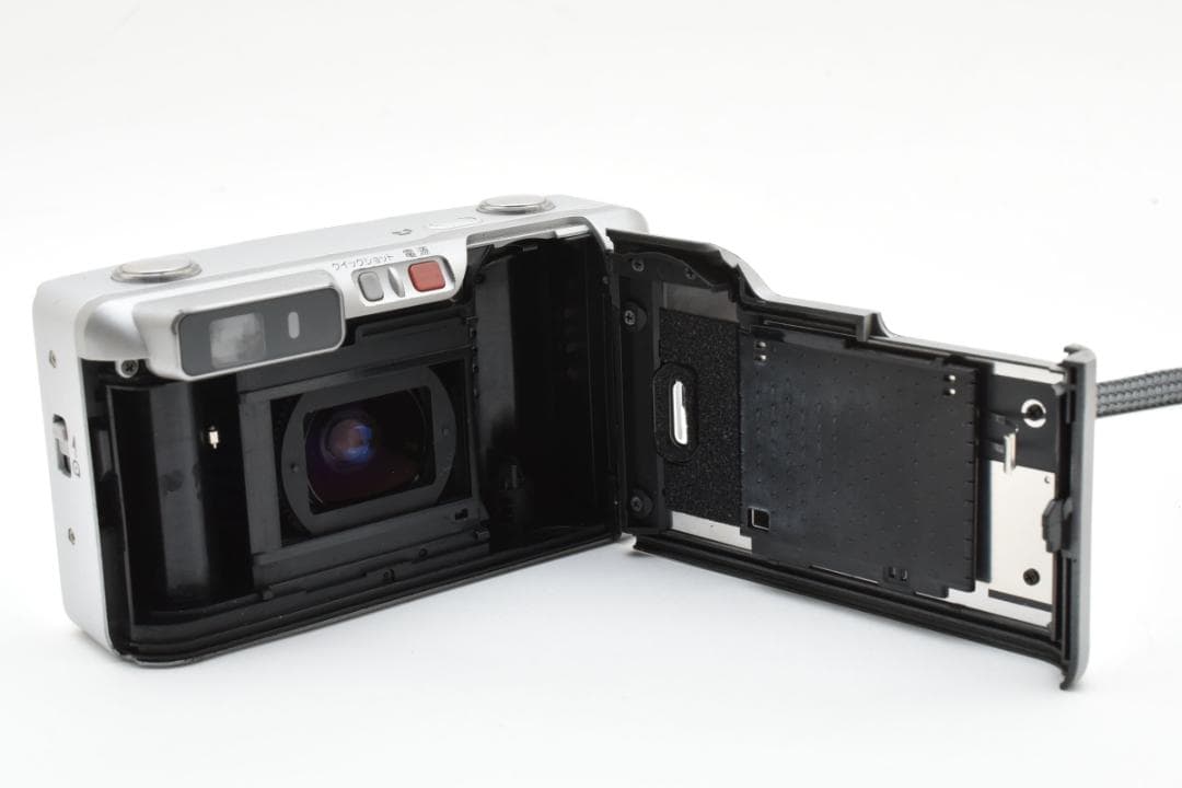 美品 FUJIFILM Silvi F2.8 シルバー コンパクトフィルムカメラ