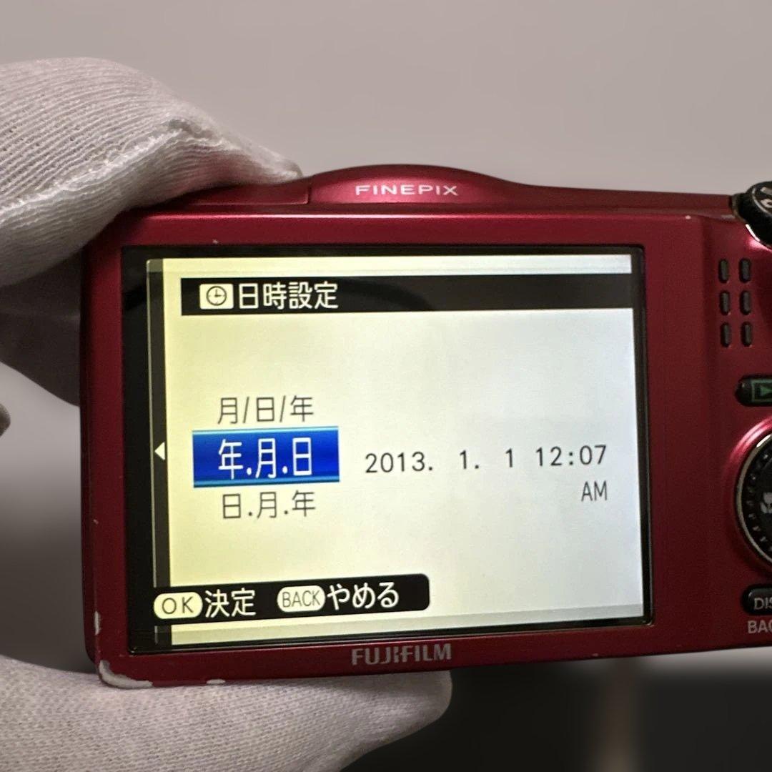 FUJIFILM FINEPIX F820EXRレッド中古良品