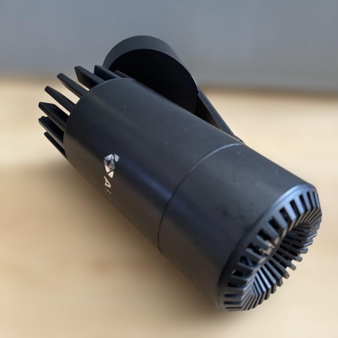 エアドックミニブラック　　 持ち運べる 超小型軽量車内ハウスダスト 花粉症対策