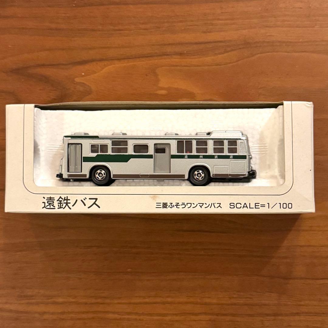 トミカ 遠鉄バス 1/100 三菱ふそうワンマンバス 遠州鉄道50周年記念