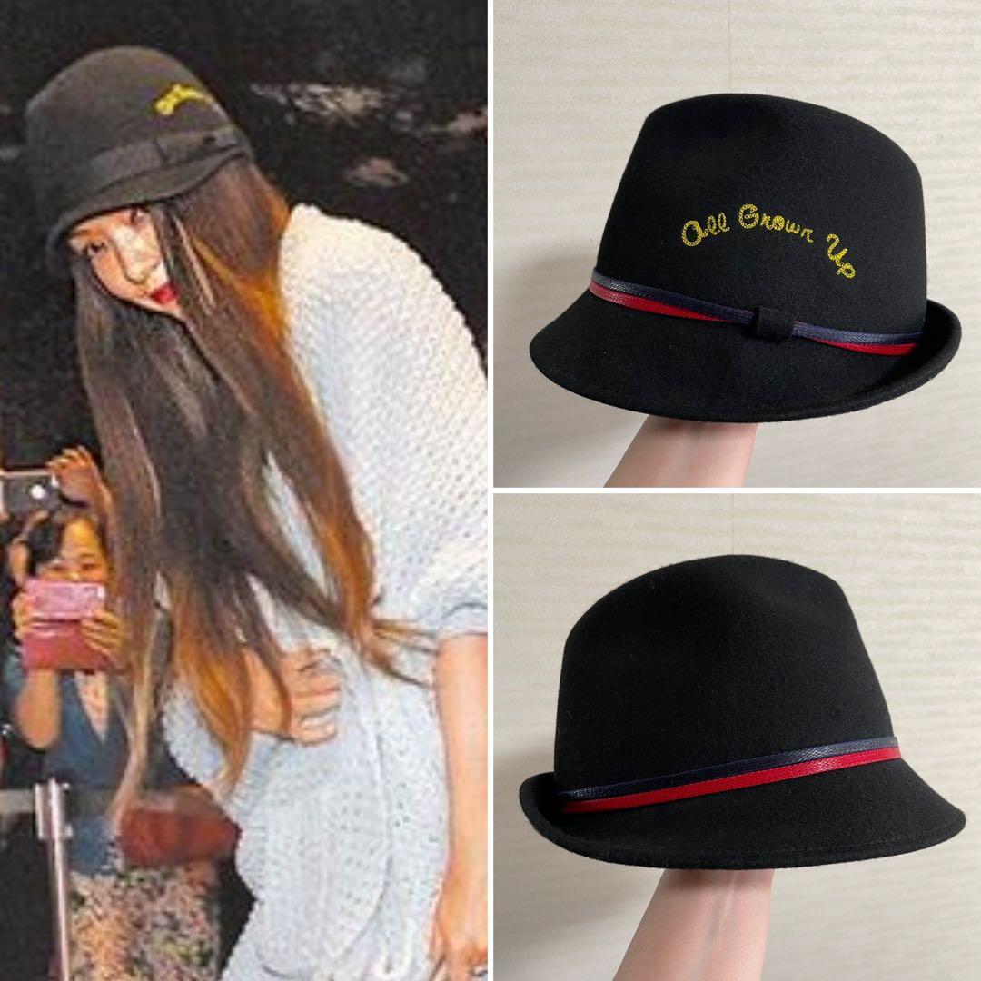 断捨離出品★安室奈美恵ちゃん着用★フェルト製の帽子★型違い★3つセット