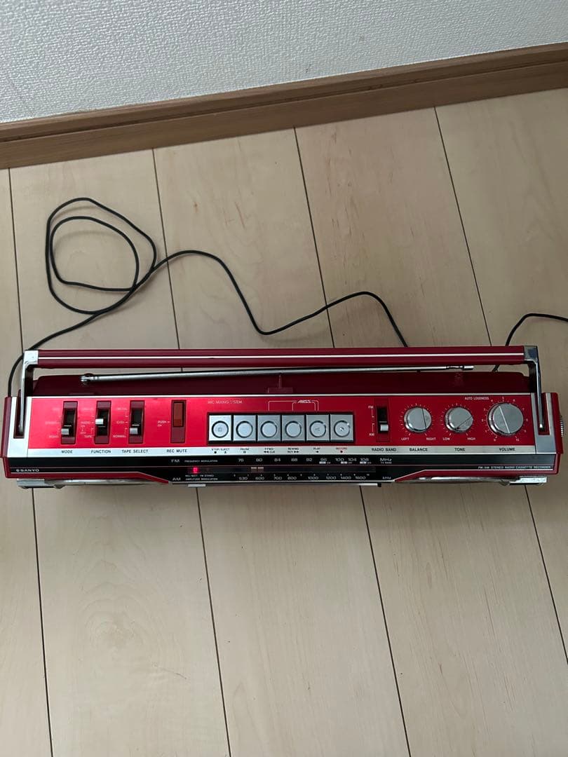 SANYO／サンヨー　 カセットプレーヤー　MR-U4SF